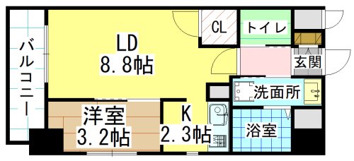 MGA黒崎W 間取り