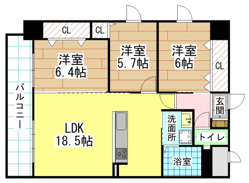 Familie（ファミリエ） 間取り