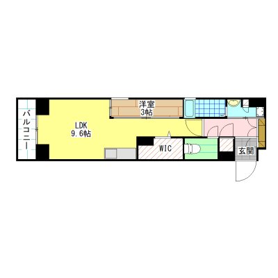 サンレリウス戸畑駅 間取り