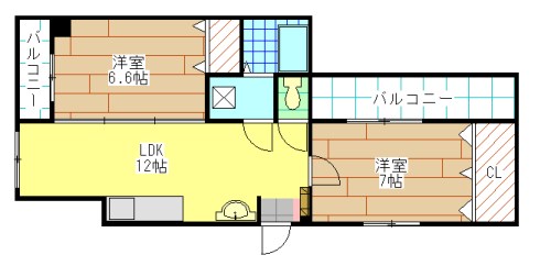 ロード黒崎 間取り