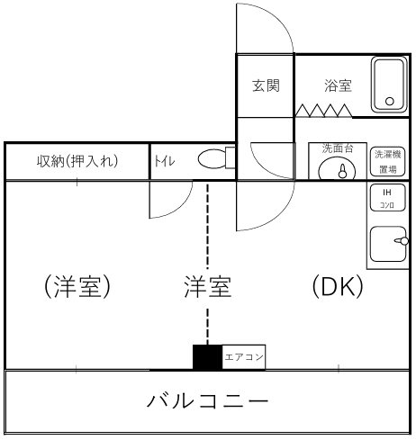 ビアンHAMADA 間取り