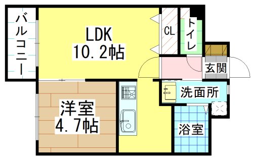 T-FLAT58 間取り