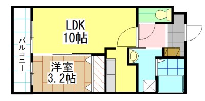 ルネス枝光 間取り