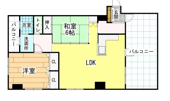 ブリッジサイド43 間取り