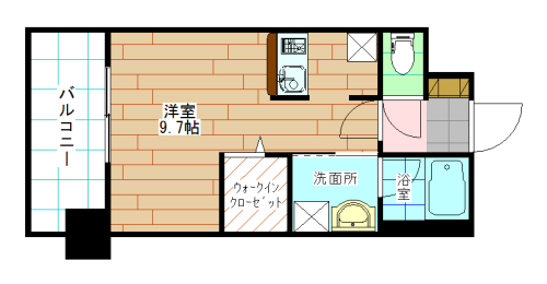 エンクレスト博多PREMIER 間取り