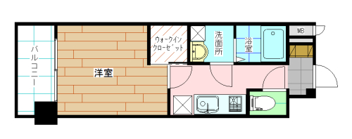 エンクレスト天神MERSⅡ 間取り