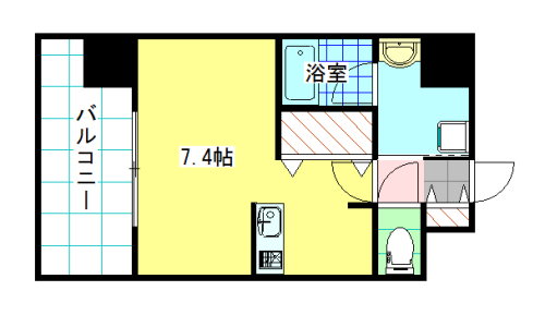 エンクレスト博多Rey 間取り