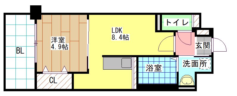 アーヴェンス吉塚 間取り