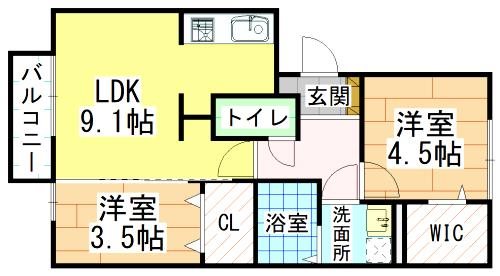 プレジャーライフYUZU 間取り