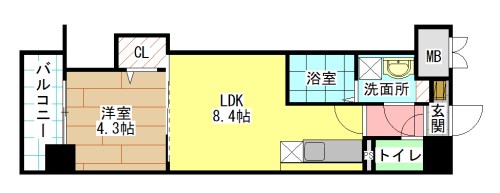 エルヴィータ駅南 間取り