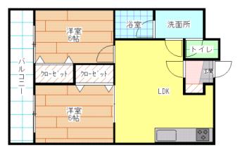 ガーデンホームズ茶屋町 間取り