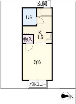 メゾン・ラポール　Ａ棟 間取り