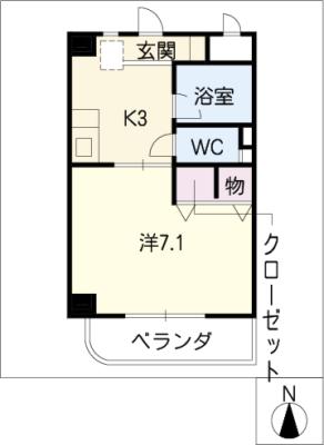 真々山房 間取り