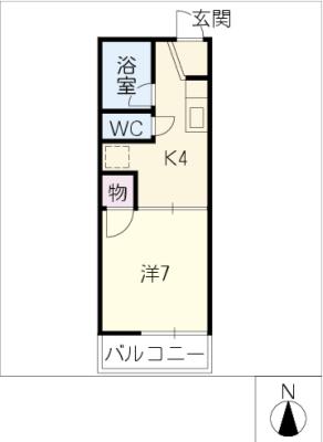 ハイツ弥生ケ岡 間取り
