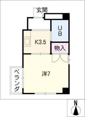 山一吹上ビル 間取り