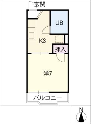 河合ハイツ 間取り