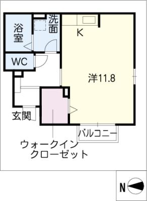 グランメゾン鶴舞Ｂ棟 間取り