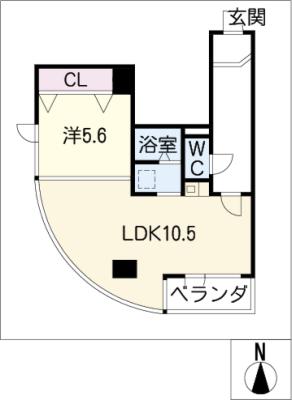 ジュネス佐久間 間取り