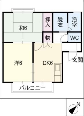 ラフォーレ前山 間取り