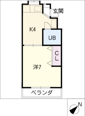 コーポ穂波 間取り