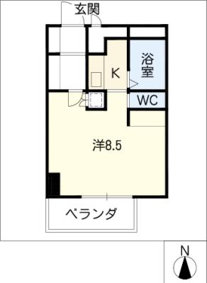 ユース山手館 間取り