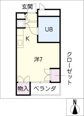 ドエル杁中 間取り
