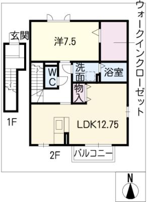 Ｓｋｙ　Ｃｏｕｒｔ 間取り