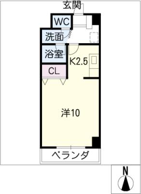 アヴェニューコート中野Ｃ棟 間取り