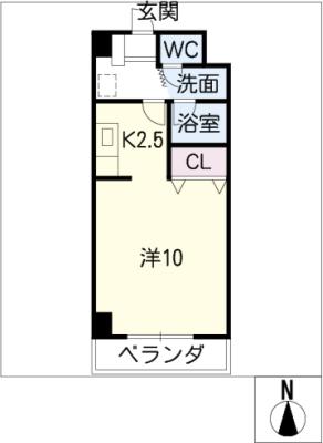 アヴェニューコート中野Ｃ棟 間取り