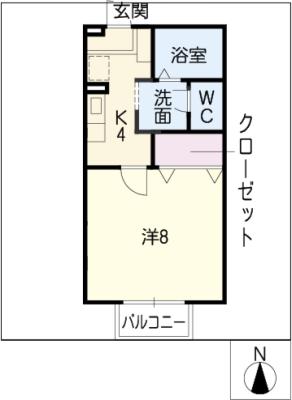 コスモこだま 間取り
