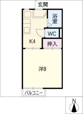 ジュネス山越 間取り