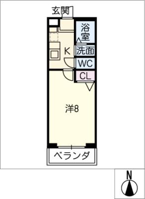 パークステイ鏡ヶ池 間取り