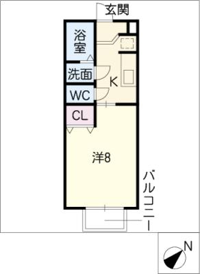 メゾン・ラ・ポール神村 間取り