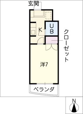 キャッスル御器所 間取り