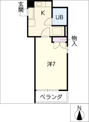 キャッスル御器所 間取り