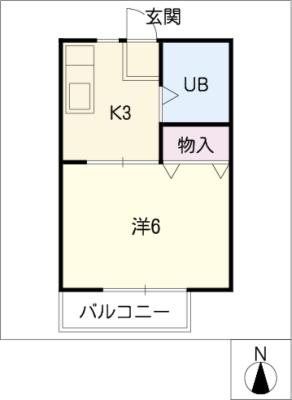 サンシティ鶴舞 間取り