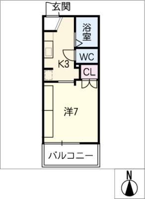 タウニーナイトウ 間取り