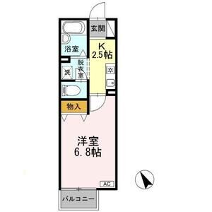 VIEW　COURTⅡ 間取り