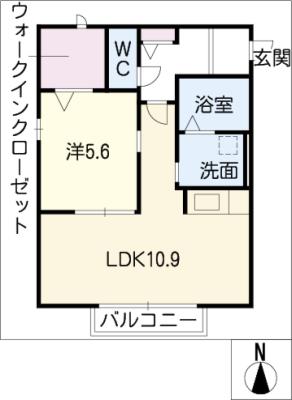 アーティス山手 間取り