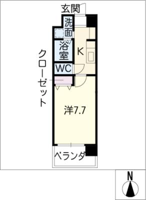  SUNNY HIGASHIYAMA 間取り