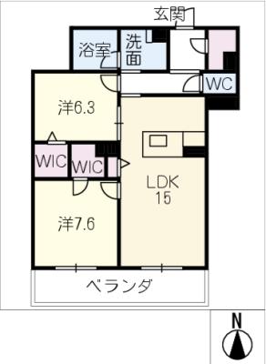 JM HIGASHIYAMA 間取り