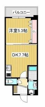 ルミエドール戸畑駅前 間取り
