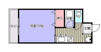 パークサイド中津 間取り