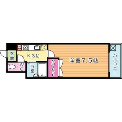トーケン設計戸畑駅前Ⅱ 間取り