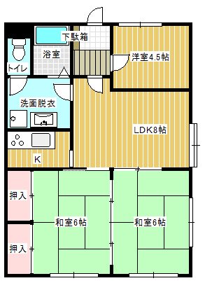 クレベール千防 間取り