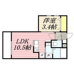 Cherim戸畑Ⅲ 間取り
