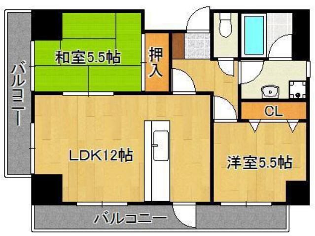 アネーロあそう 間取り