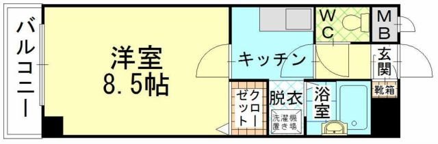 エクシード中原 間取り