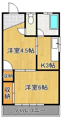 メゾン福柳木 間取り