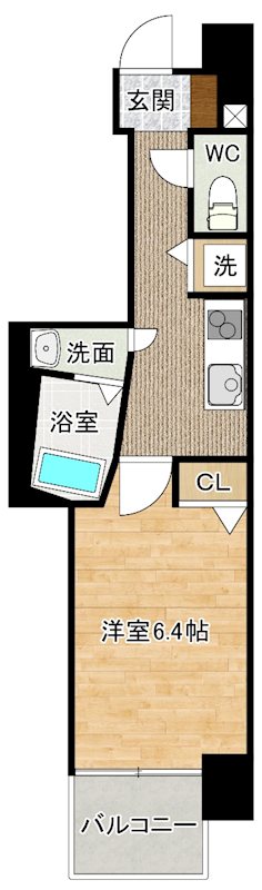 アベニール幸(アベニールユキ) 間取り